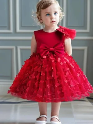 red dress