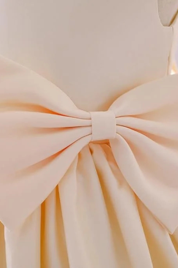 satin wedding dress