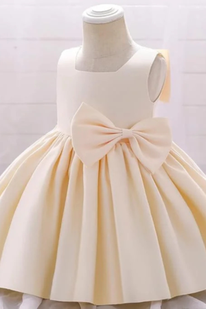 satin wedding dress