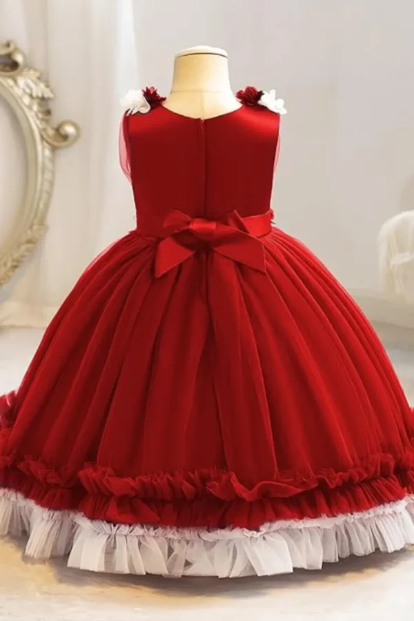 red dress