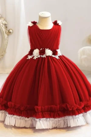 red dress