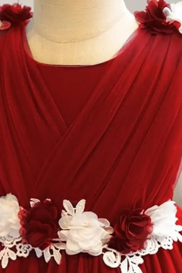 red dress