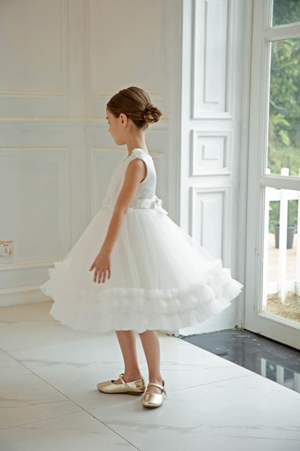 tulle wedding dress