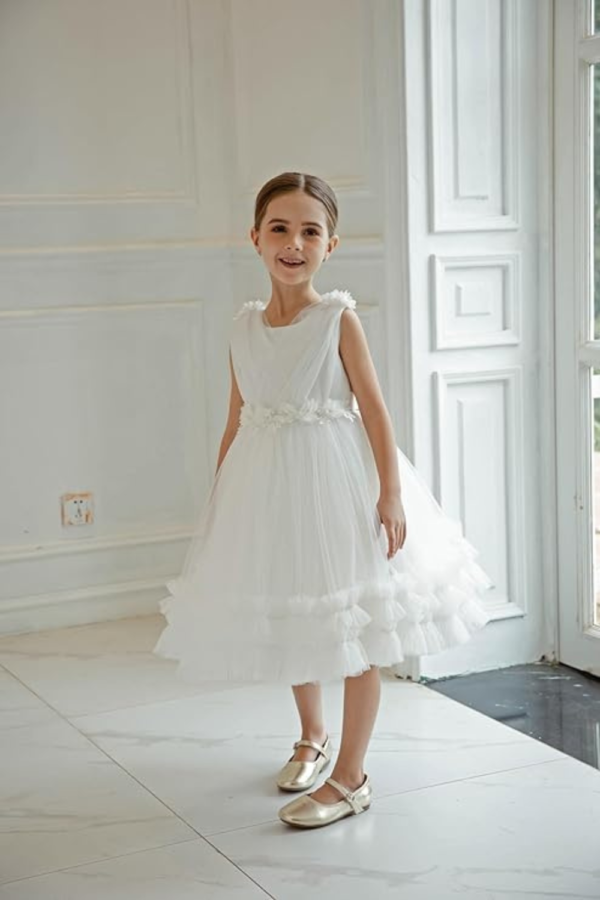 tulle wedding dress