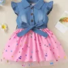 denim dress