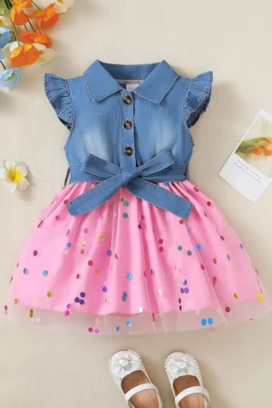 denim dress