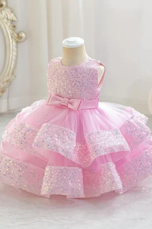 pink dress