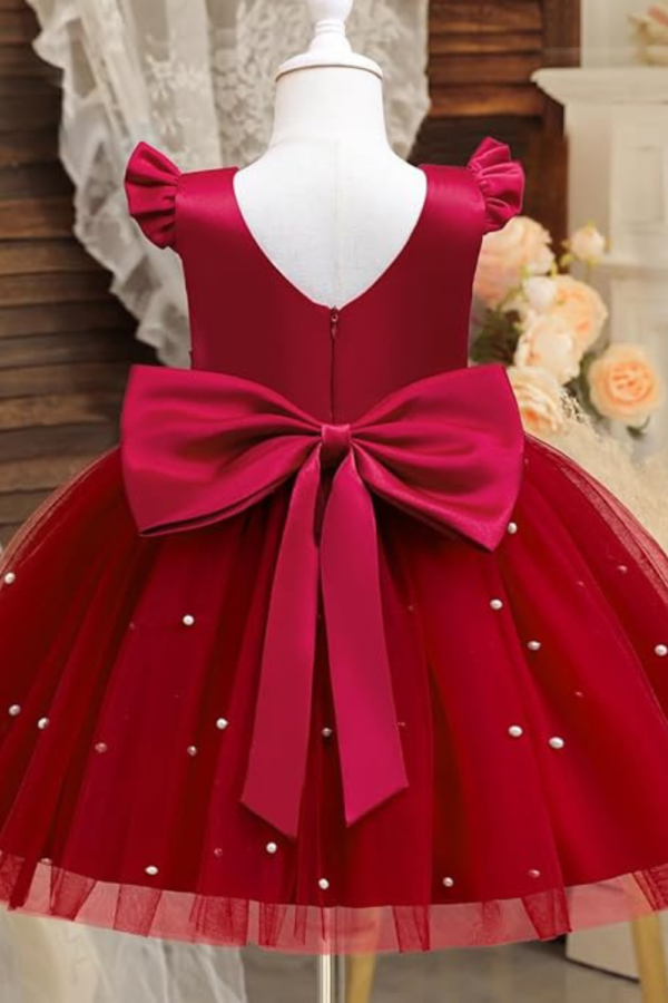 red dress