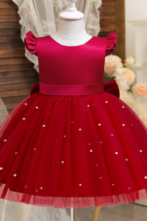 red dress