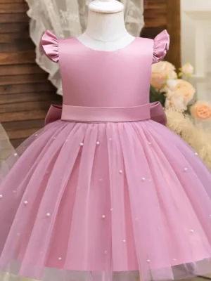 satin prom dress