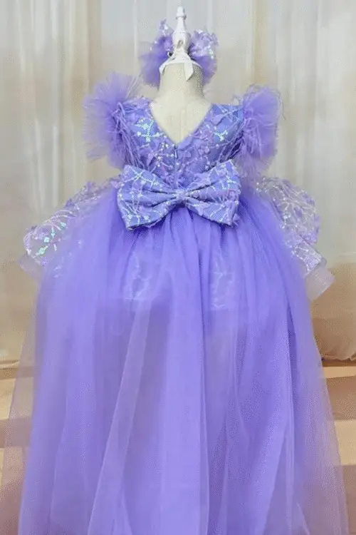 Purple dress