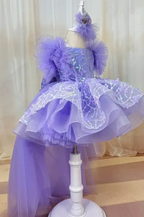 Purple dress