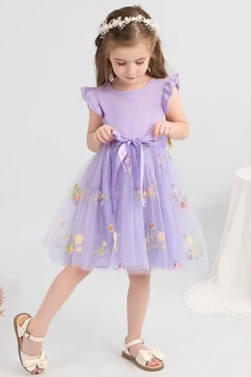 Purple dress