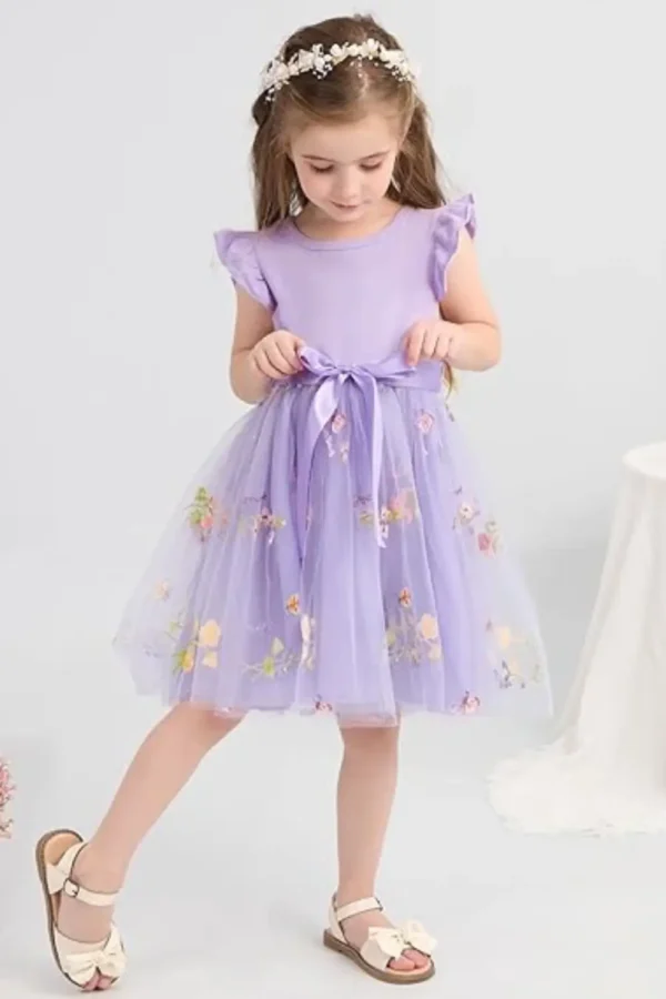 Purple dress