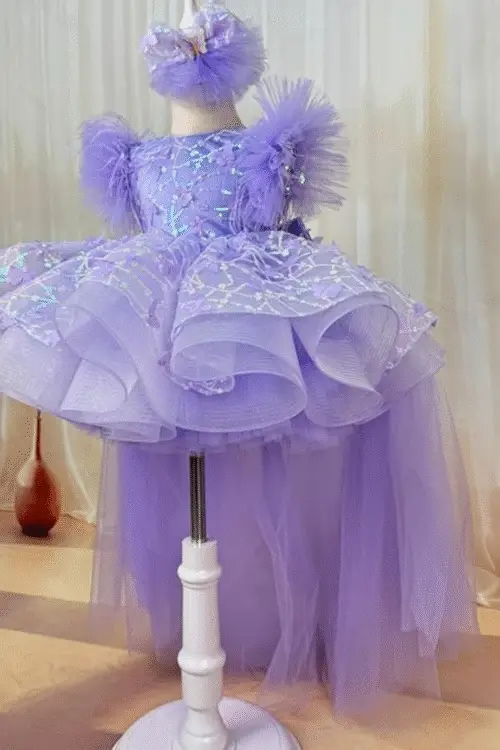 Purple dress