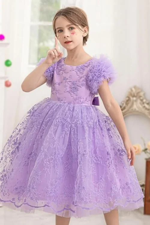 Purple dress