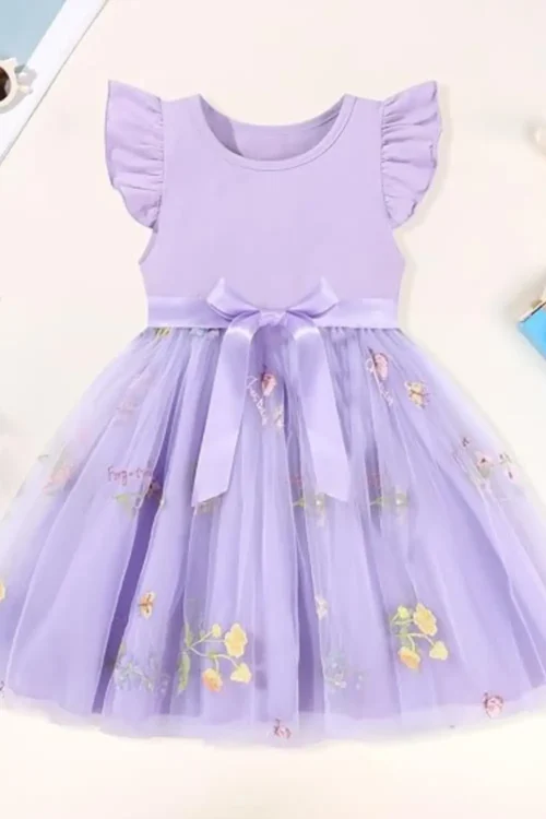 Purple dress