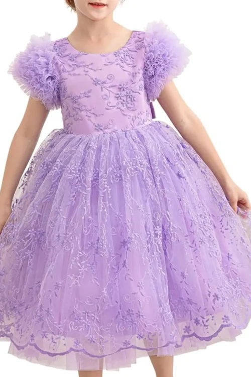 Purple dress