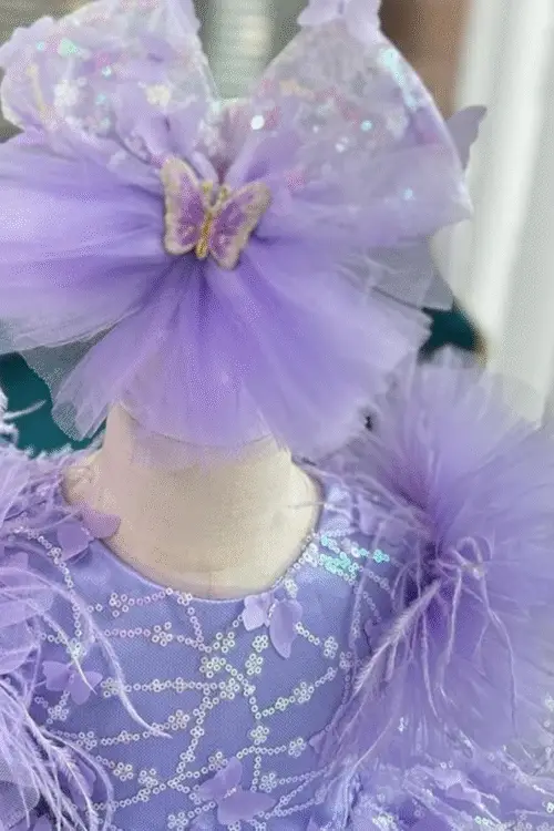 Purple dress