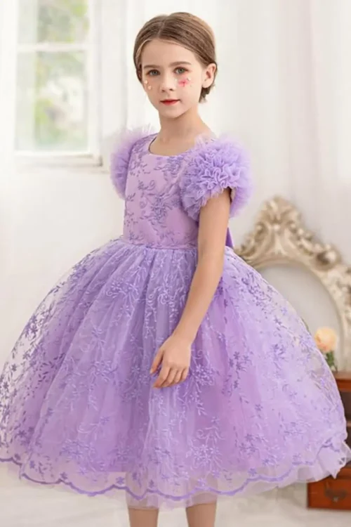 Purple dress