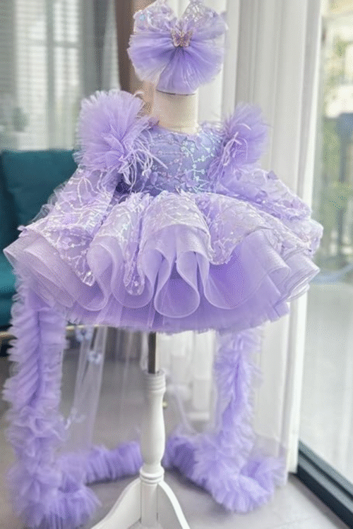 Purple dress