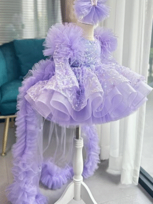 Purple dress