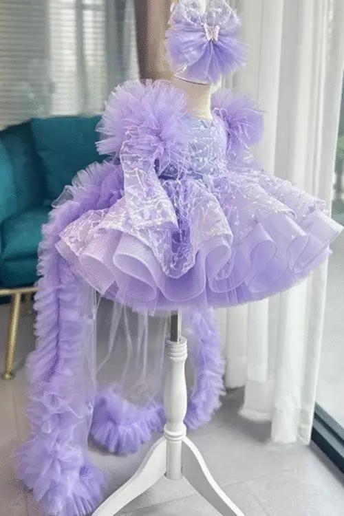 Purple dress