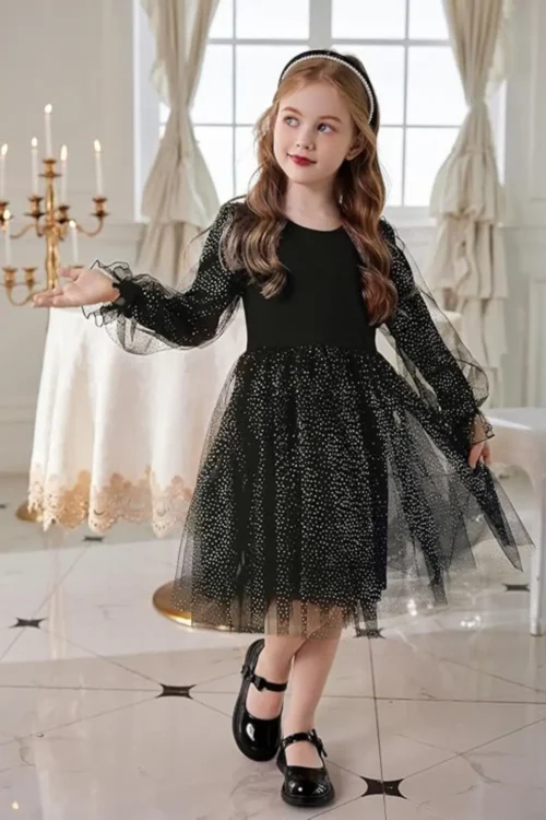 black dress