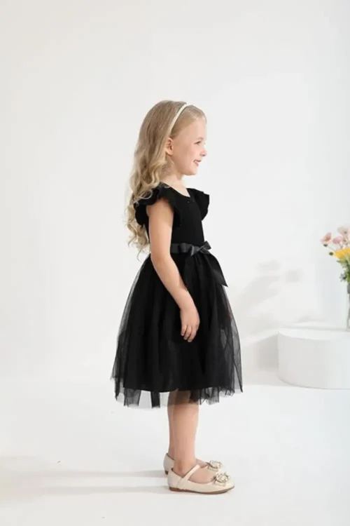 black dress