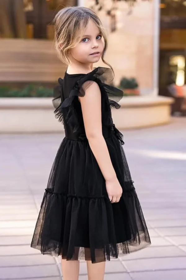 black dress