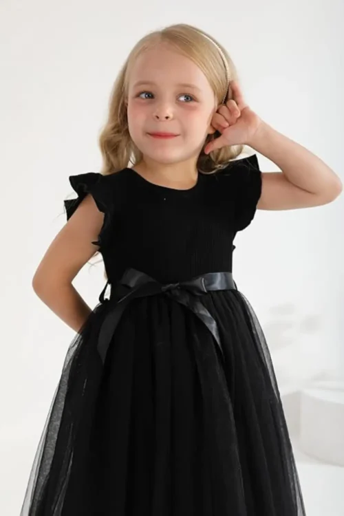 black dress