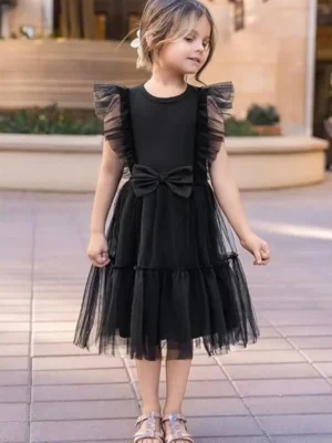 black dress