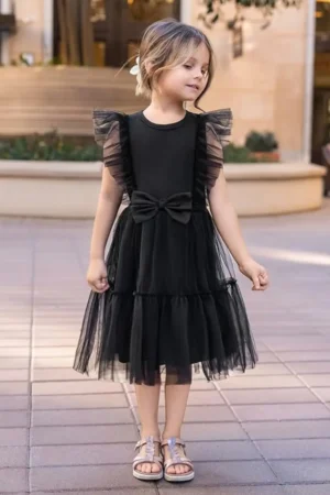 black dress