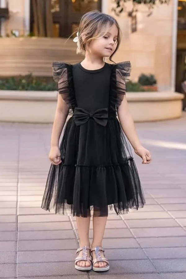 black dress