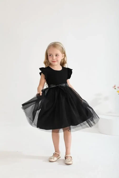 black dress
