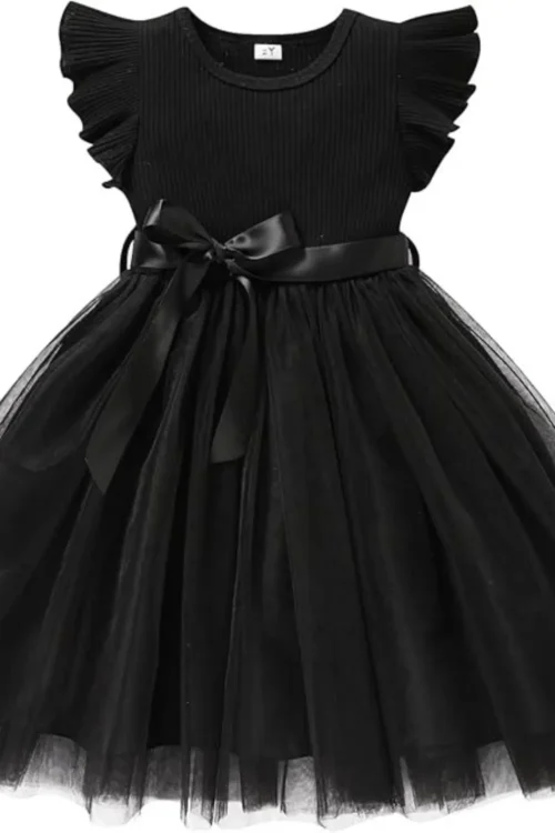 black dress
