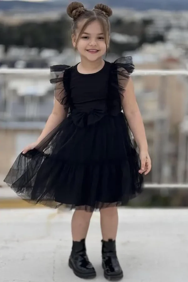 black dress