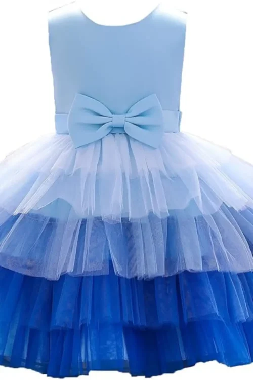 blue dress