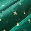green dress
