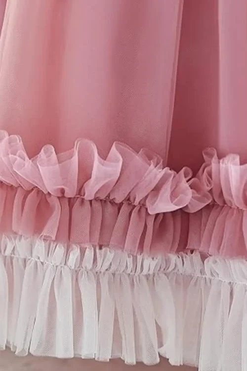 pink dress