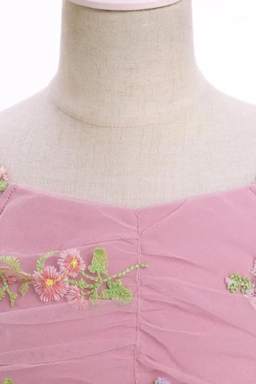 pink dress