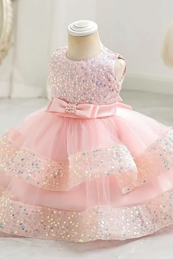 pink dress