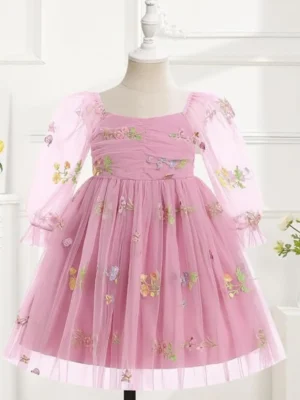 pink dress