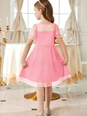pink dress