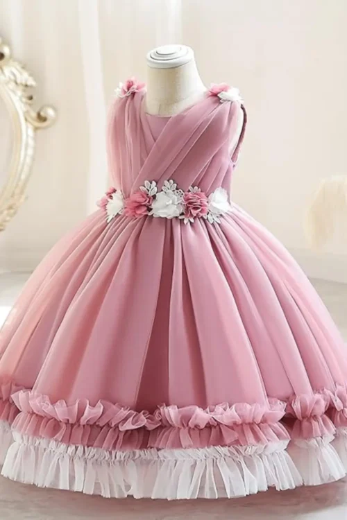 pink dress