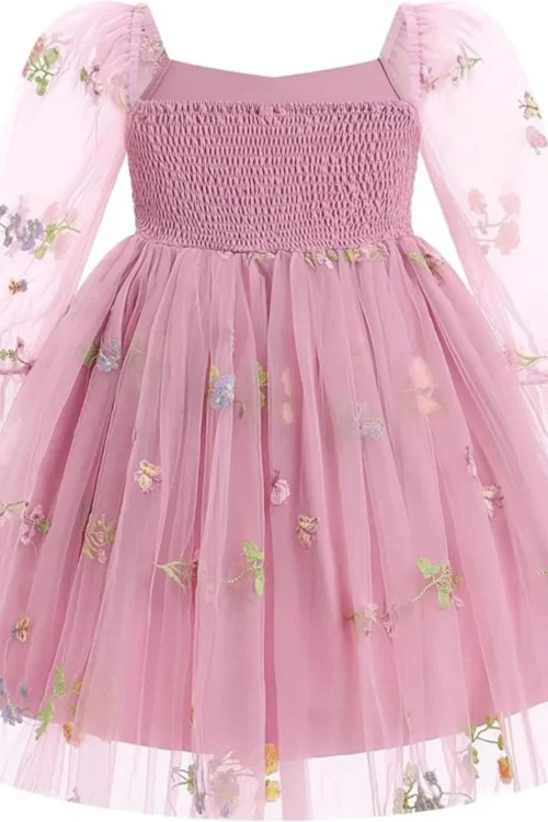 pink dress