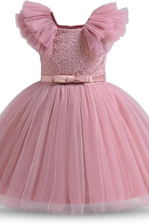 pink dress