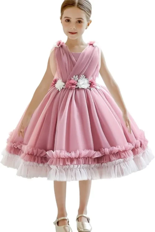 pink dress
