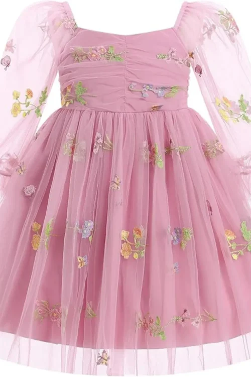 pink dress