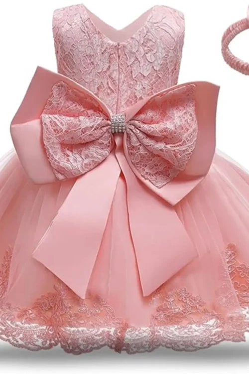 pink dress